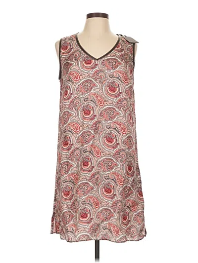 Pre-owned Massimo Dutti Casual Dress In Gray