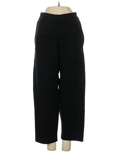 Pre-owned Massimo Dutti Casual Pants In Black