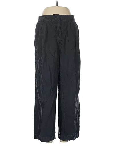 Pre-owned Massimo Dutti Casual Pants In Black