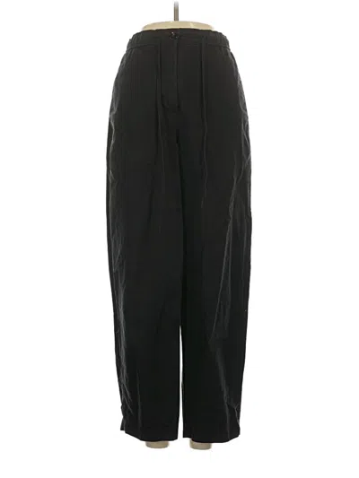 Pre-owned Massimo Dutti Casual Pants In Black