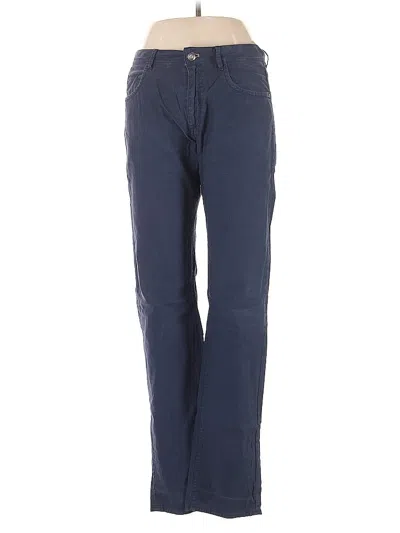 Pre-owned Massimo Dutti Casual Pants In Blue