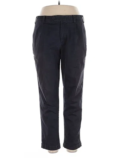 Pre-owned Massimo Dutti Casual Pants In Blue