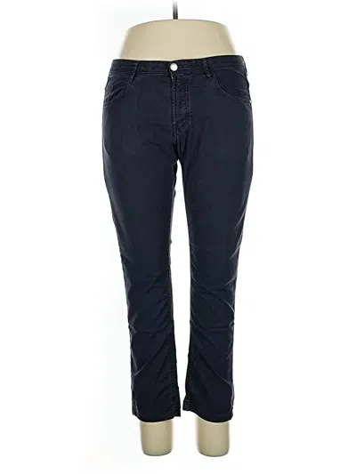 Pre-owned Massimo Dutti Casual Pants In Blue