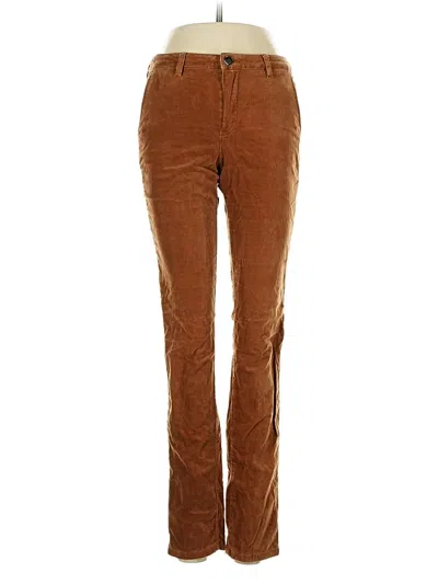 Pre-owned Massimo Dutti Casual Pants In Brown