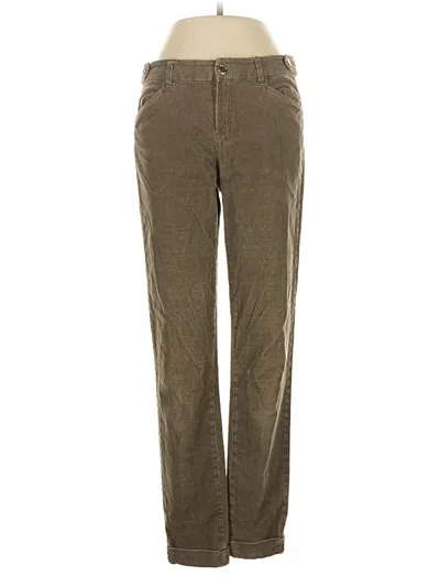 Pre-owned Massimo Dutti Casual Pants In Brown