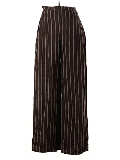 Pre-owned Massimo Dutti Casual Pants In Brown