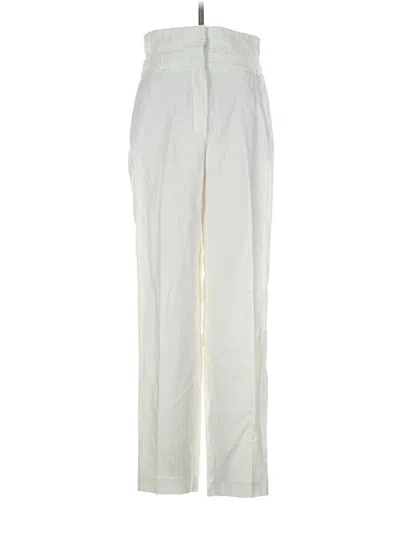 Pre-owned Massimo Dutti Casual Pants In Ivory