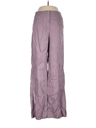 Pre-owned Massimo Dutti Casual Pants In Purple