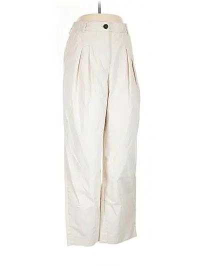 Pre-owned Massimo Dutti Casual Pants In Tan