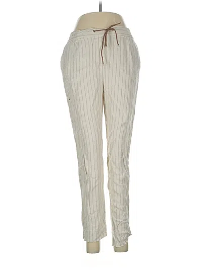 Pre-owned Massimo Dutti Casual Pants In White