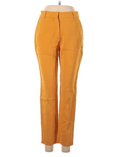 Pre-owned Massimo Dutti Casual Pants In Yellow