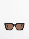 MASSIMO DUTTI CATEYE SUNGLASSES