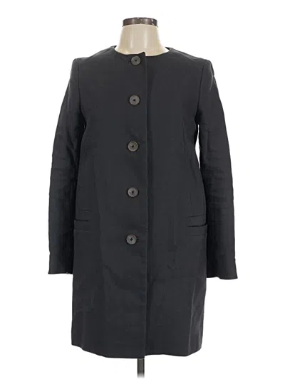 Pre-owned Massimo Dutti Coat In Gray