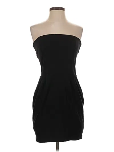 Pre-owned Massimo Dutti Cocktail Dress In Black