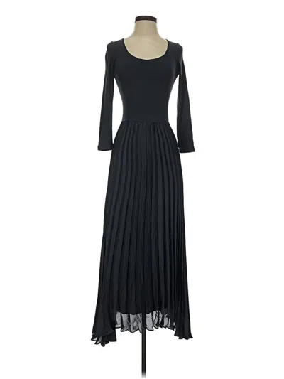 Pre-owned Massimo Dutti Cocktail Dress In Black