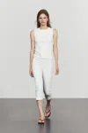 Massimo Dutti T In White