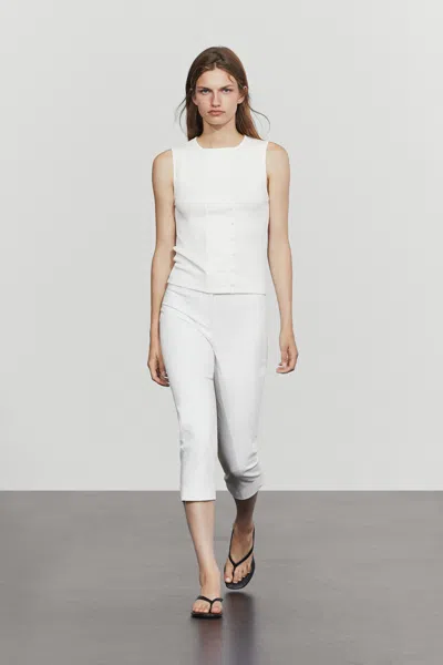 Massimo Dutti T In White