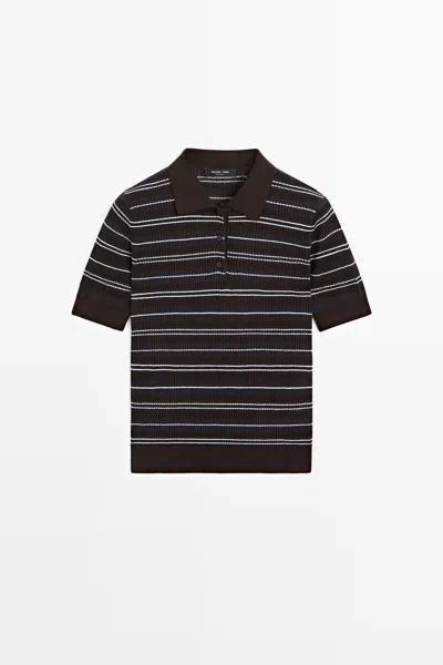 Massimo Dutti Cotton In Blue