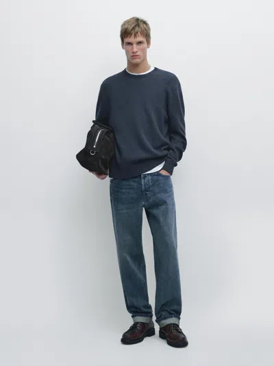 Massimo Dutti Denim In Blue