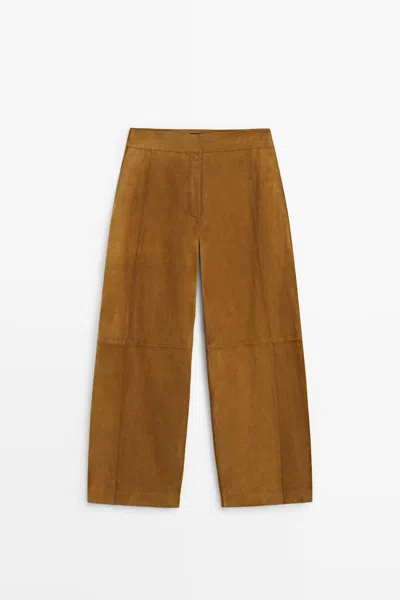 Massimo Dutti In Donkerkameel