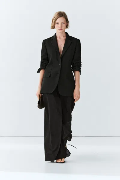 Massimo Dutti Double In Black