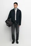 Massimo Dutti Double In Deep Blue