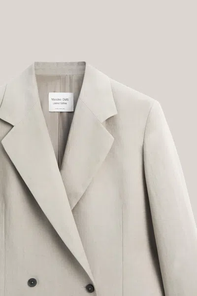 Massimo Dutti Double In Gray