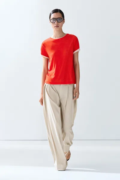 Massimo Dutti Double In Red