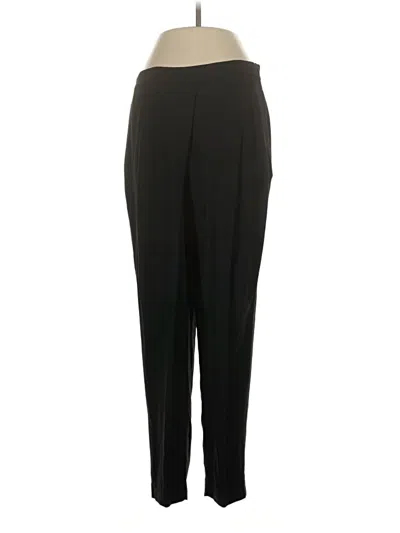 Pre-owned Massimo Dutti Dress Pants In Black