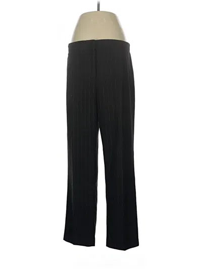 Pre-owned Massimo Dutti Dress Pants In Black