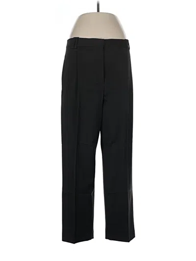 Pre-owned Massimo Dutti Dress Pants In Black