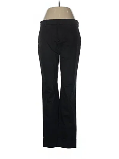 Pre-owned Massimo Dutti Dress Pants In Black