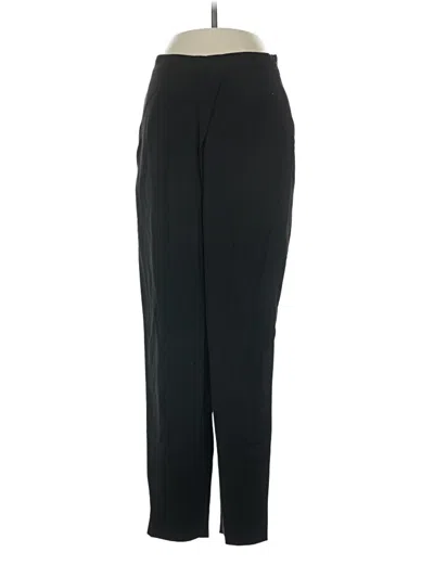 Pre-owned Massimo Dutti Dress Pants In Black