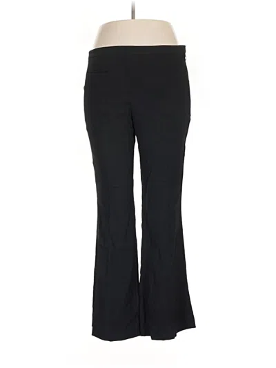 Pre-owned Massimo Dutti Dress Pants In Black