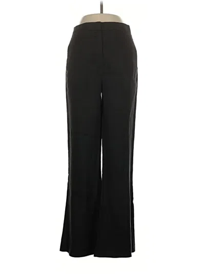 Pre-owned Massimo Dutti Dress Pants In Black