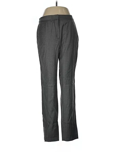 Pre-owned Massimo Dutti Dress Pants In Gray