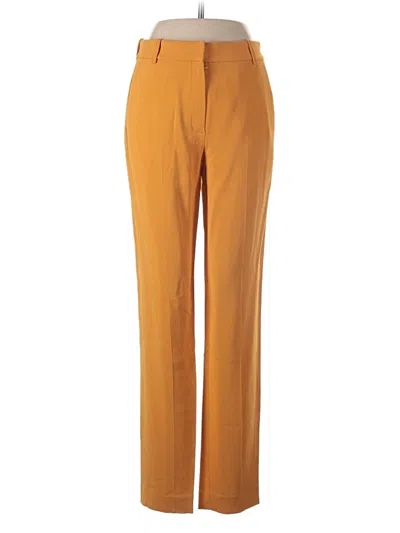 Pre-owned Massimo Dutti Dress Pants In Orange