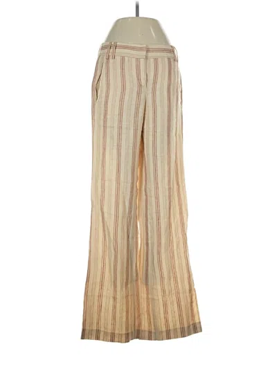 Pre-owned Massimo Dutti Dress Pants In Tan