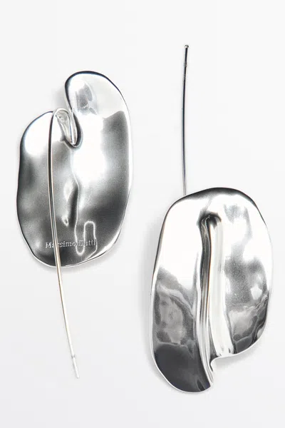 Dumpling Earrings In Silver from Massimo Dutti