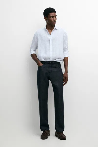 Massimo Dutti Extra In Sky Blue