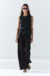 Massimo Dutti Fine In Navy Blue