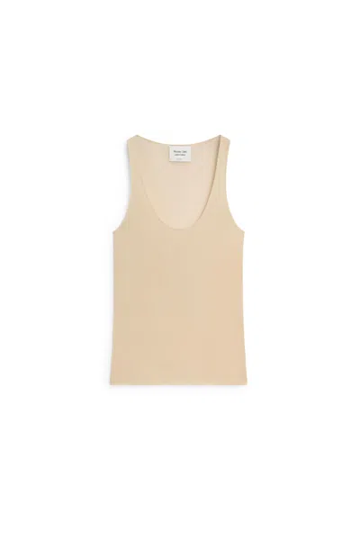 Massimo Dutti Top Fluido Con Seda In Multi