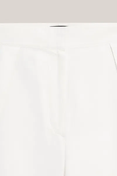 Massimo Dutti Flowing Trousers With Darts In Pink