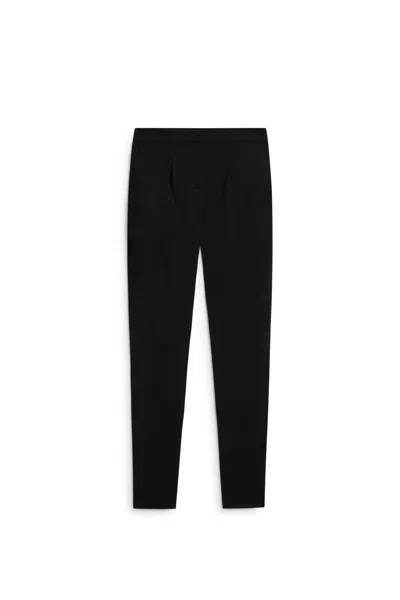 Massimo Dutti Pantalón Fluido Slim Fit In Black
