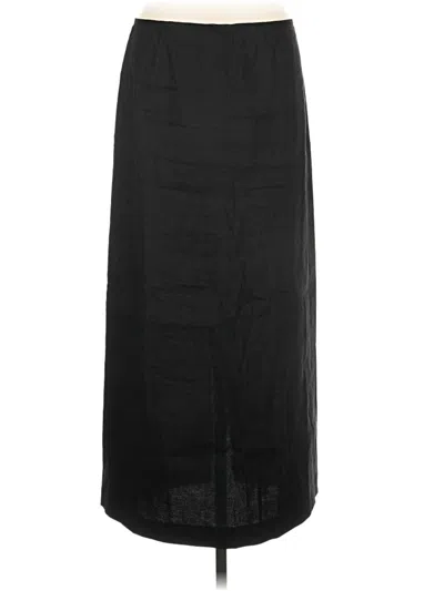Pre-owned Massimo Dutti Formal Skirt In Black