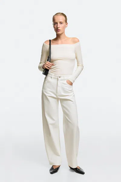 Massimo Dutti In White
