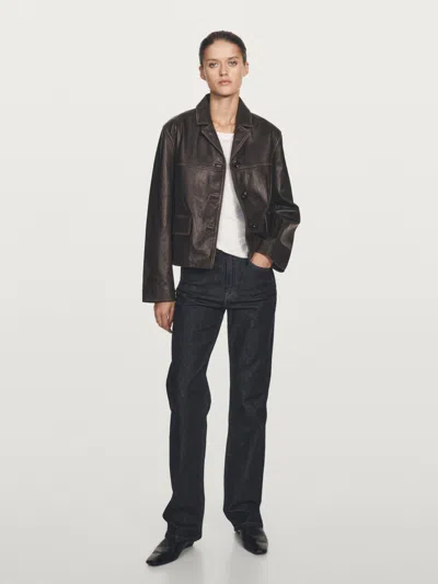 Massimo Dutti High In Brown