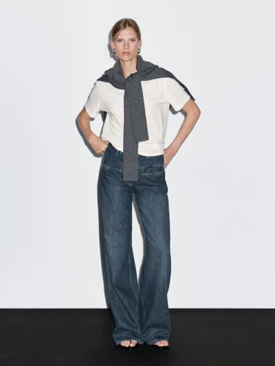 Massimo Dutti High In Blue