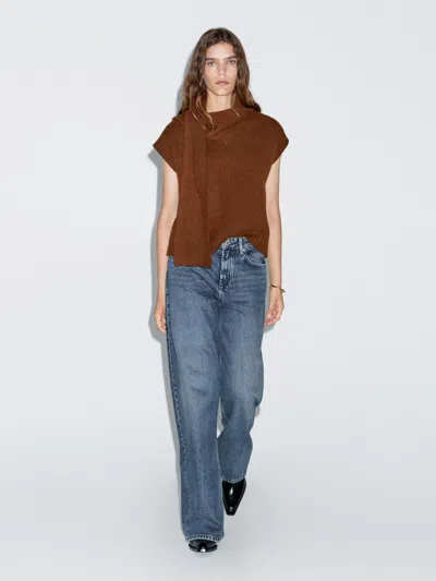 Massimo Dutti High In Brown