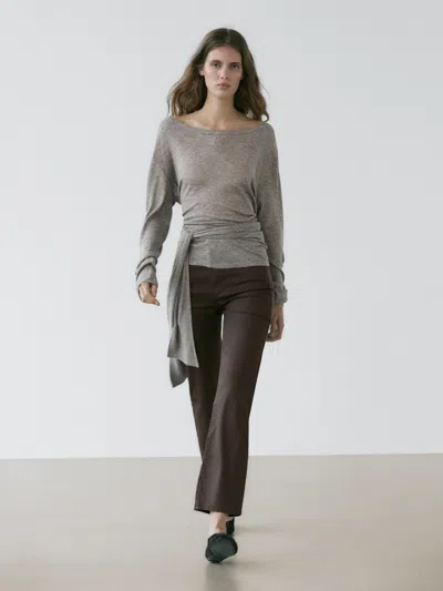 Massimo Dutti High In Gray